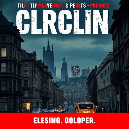 Poster for 'Silent Witness', a forensic crime drama set in the bustling city of Glasgow.